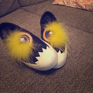 Fendi monster shoes